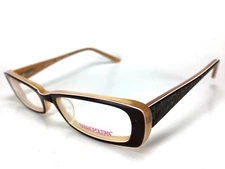 NEW Cosmopolitan Book Smart Designer Eyeglasses Frame Brown 51-17-140 C2