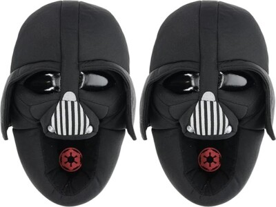 STAR WARS Boys Slippers, Darth Vader Size 1-2,  12-13,  3-4,  5-6