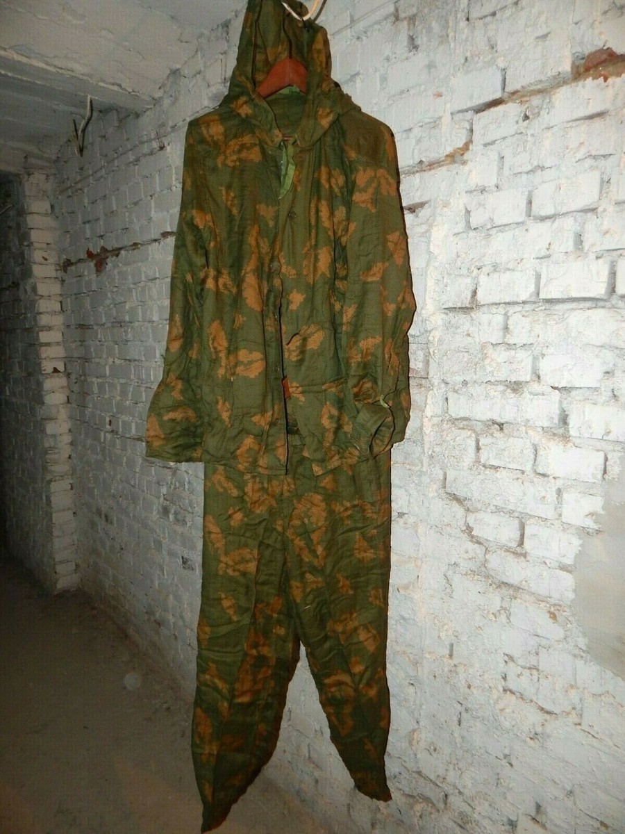 Soviet Russian Army camouflage KZS Berezka USSR Camo Meshy Suit