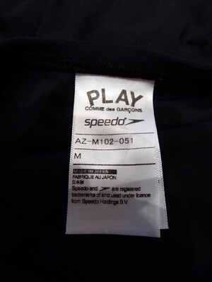 Speedo x Comme Des Garcons Play Black Swimsuit Size Japan M