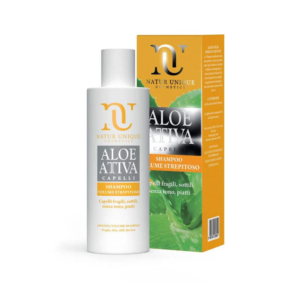 NATUR UNIQUE Aloe Attiva Shampoo Volume Strepitoso