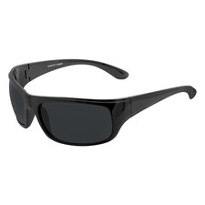 High Quality Large Frame Sunglasses Wrap Around Mens Sports Dark Smoke Lens