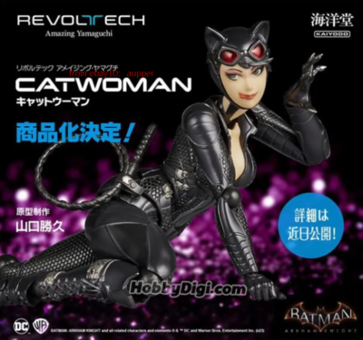 Kaiyodo Revolve Catwoman Amazing Yamaguchi Batman Action Figure
