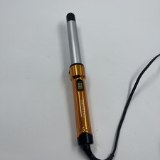 TIGI Bed Head Curling Iron BH313 1" Tourmaline Ceramic Metallic Orange