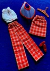 VINTAGE BARBIE SEAR EXCLUSIVE SWEET 16 PLAID SET EXTREMELY RARE!!   Mint & Comp