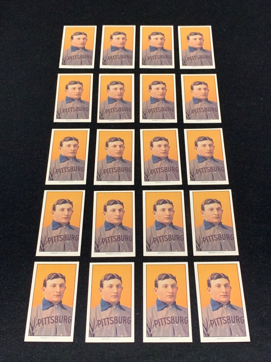 1909-11 T-206 HONUS WAGNER (LOT OF 20) (LICENSED REPRINT) Listing