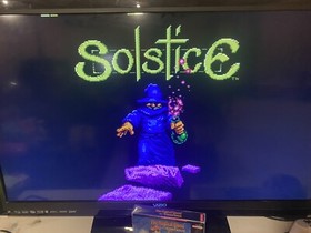 Solstice: The Quest for the Staff of Demnos (NES, 1990) Tested Working