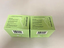 Lot of 2 Cocokind Texture Smoothing Cream Moisturizer 1.7 oz / 50 ml