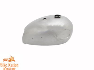 FIT FOR BSA A7 A10 SUPER ROCKET RAW STEEL FUEL/PETROL TANK