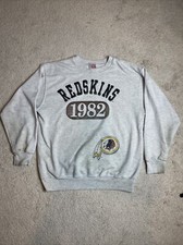 Vintage Washington Redskins Sweater Made In USA Size Large 80s