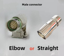 Servo motor M623 encoder power male socket M623- 6/8PIN connector anticlockwise
