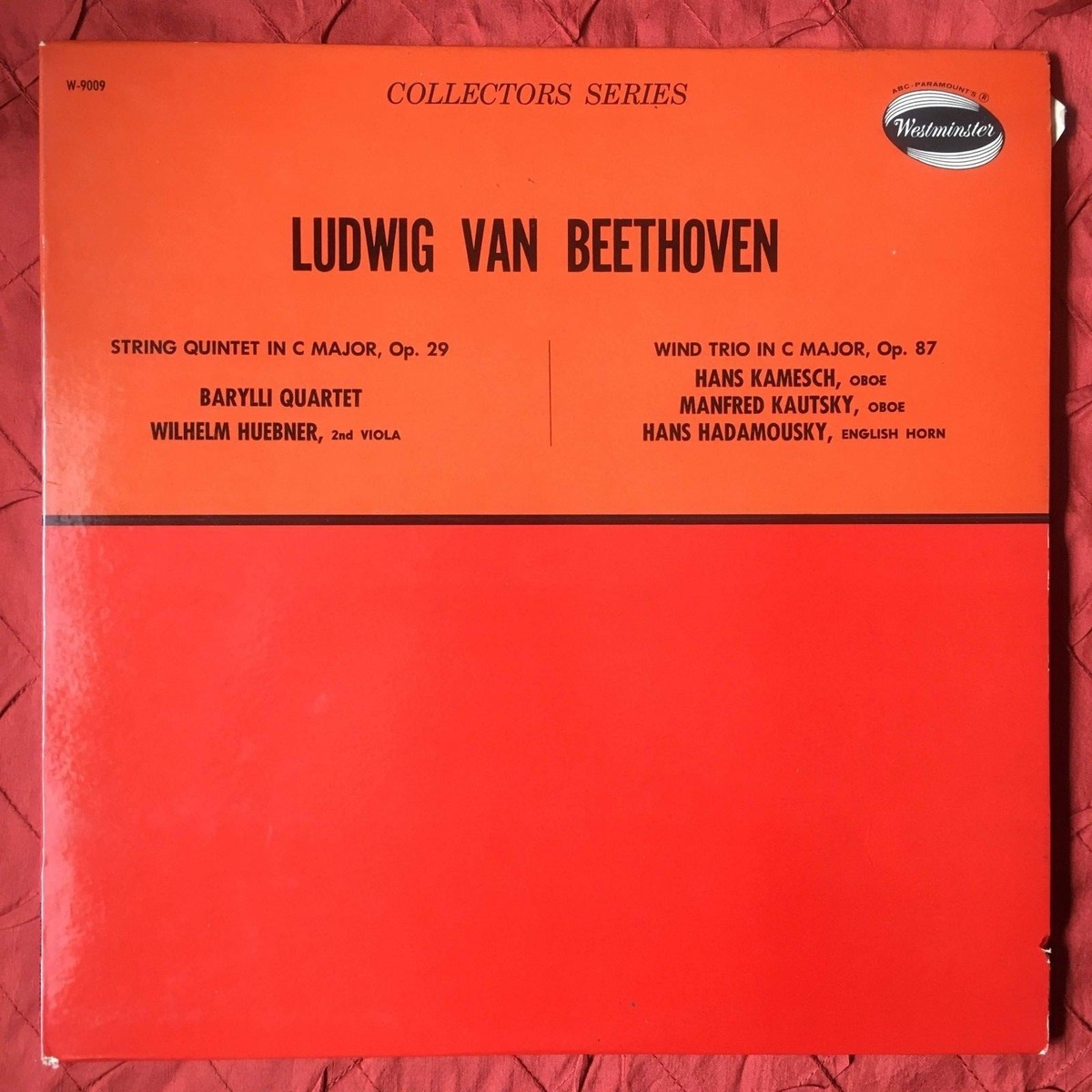 その他 11discs LP Barylli QUARTET Beethoven String Quartet IWB502130 WESTMINSTER /02860 Barylli Quartet Beethoven String Quartet in C Major LP