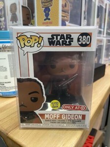 Funko POP! The Mandalorian #380 Moff Gideon Target Exclusive Glow in the Dark | eBay