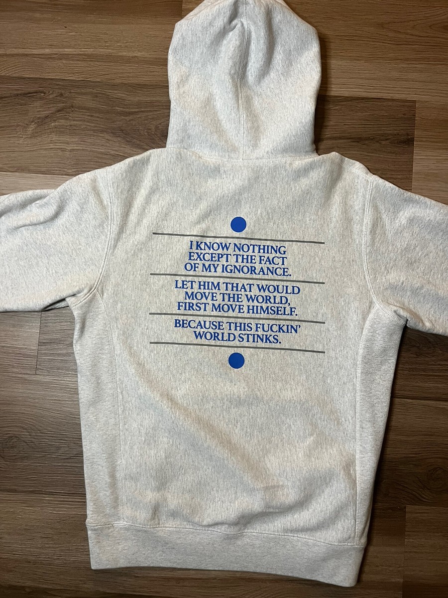 Supreme Know Thyself Hoodie (Grey) | eBay
