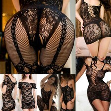 Women Sexy Lingerie Nightwear Underwear G-String Bodystocking Babydoll Sleepwear