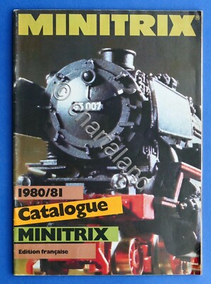 Modellismo Ferroviario - Catalogo Catalogue Minitrix 1980 / 81 Edizione francese