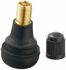 25 x TR412 Short Tubeless Rubber Tyre Valves Motorcycle ATV Mower