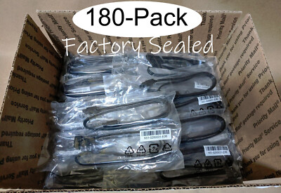 180-pack: NEW MSI  18'' 90x Straight + 90x 90 degree SATA III 6 Gb/s Data Cables