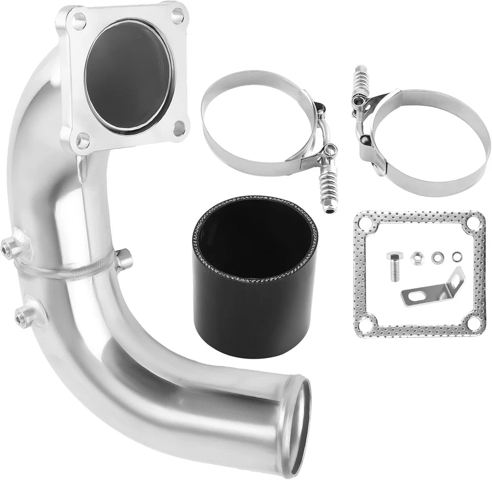 3" Air Intake Elbow Charge Pipe For 1994-98 Dodge Ram 2500 3500 5.9L 12V Diesel - Image 2 of 4