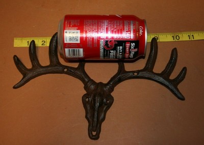 Deer Hunter Bathroom Decor Antler Skull Head Towel Wall Hooks Cheyenne H 100 Ebay