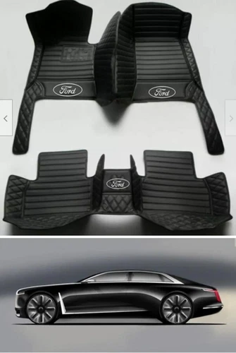 Fit for Ford F150 Full Cab 2004-2020 Custom Car Floor Mats Trunk Mats Waterproof - Bild 4 von 23