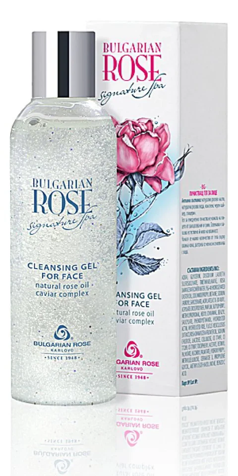 GESICHTS-REINIGUNGSGEL, Bulgarische Rose, 200 ml