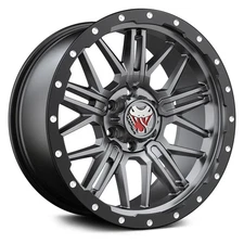 Mamba M25 Wheels 17x9 (-12, 6x139.7, 106.1) Gray Rims Set of 4