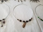 Vintage lot of 7 Handmade Wire Choker Necklace BOHO Steampunk — photo 5