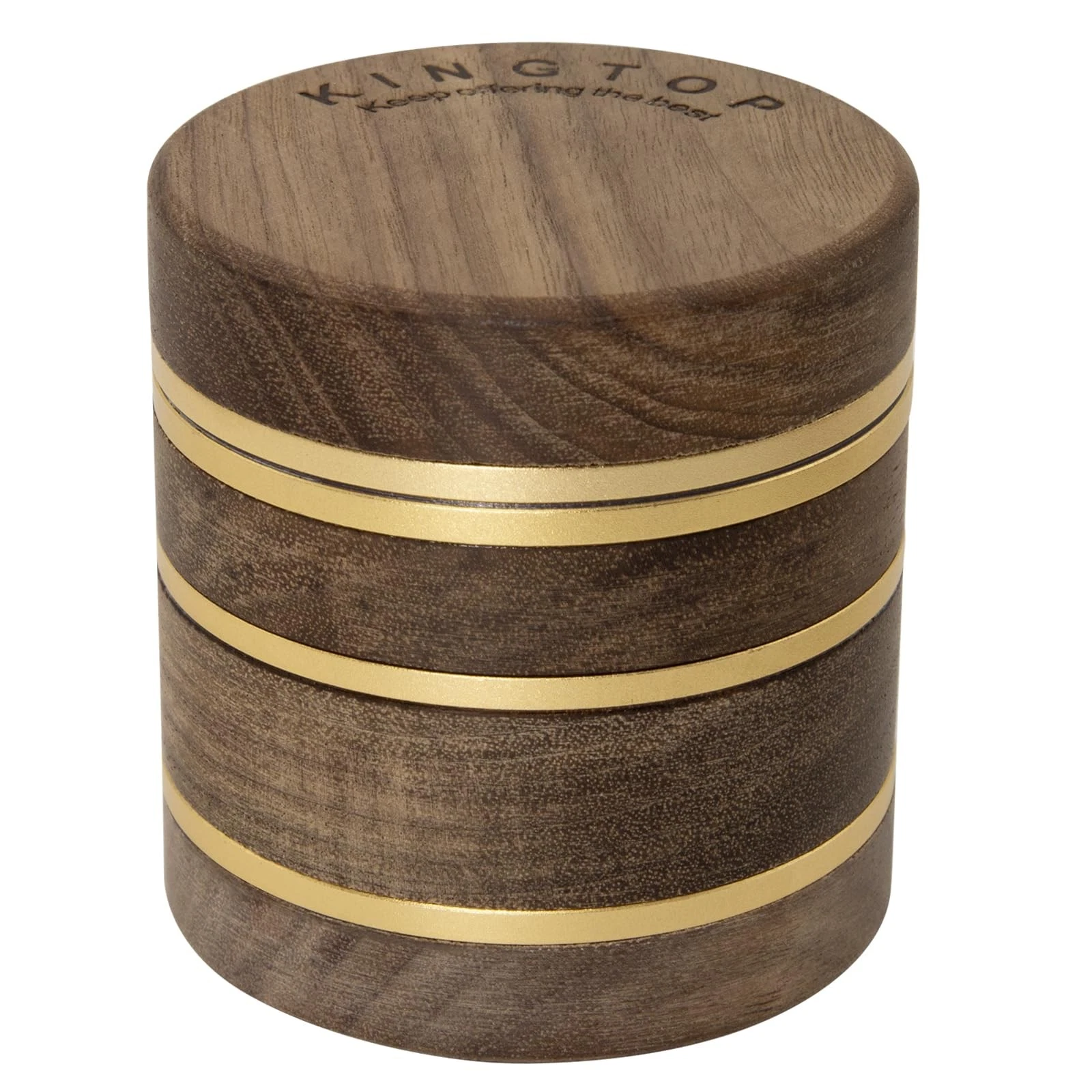 2.5" Grinder Manual Spice Grinder, Walnut Wood & Aluminum Mill