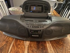 Panasonic RX-DT75 Radio Cassette CD Player Recorder Ghetto Blaster Boombox LOUD