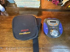 Vintage AIWA Cross Trainer XP-SP90 CD Player And Wallet TESTED