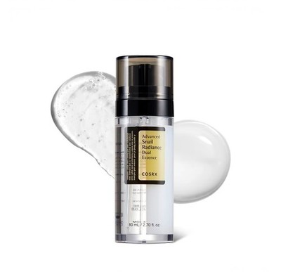 NIB~ COSRX Advanced Snail Radiance Duel Essence Snail Mucin Serum 2.70 fl oz