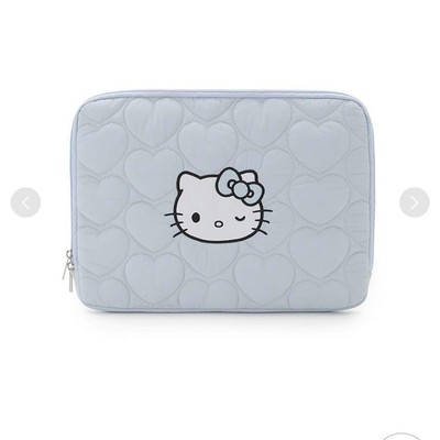 sanrio house ハートキルティングPCケース Sanrio House Hello Kitty Heart Quilted Laptop PC Case Sleeve New