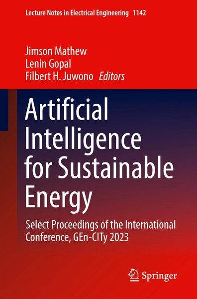 Jimson Mathew (U. A.) | Artificial Intelligence For Sustainable Energy | Buch-image