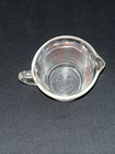 Anchor Hocking Fire-King Glass Measuring Cup Red Lettering Vintage USA — photo 3