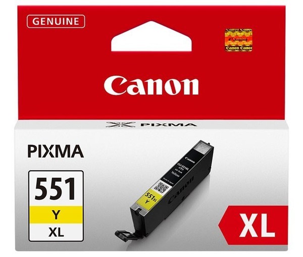 Canon Tintenpatrone CLI-551Y XL Druckerpatronen 6446B001 Tintenpatrone-image