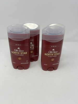 #ad 4X Old Spice North Star with Notes of Teakwood Deodorant 3.0 oz $49.99