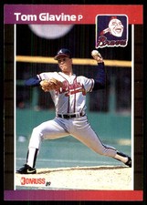 Tom Glavine 1989 Donruss #381 Atlanta Braves MLB READ FREE SHIPPING AutographDen