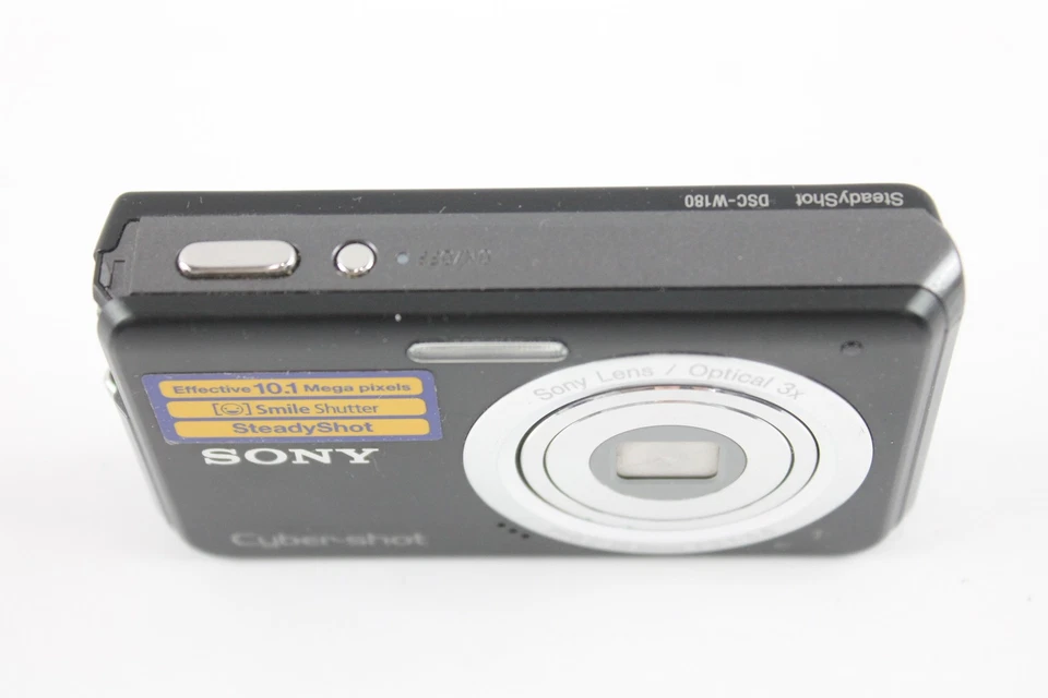 Sony Cybershot DSC-W180 Digital Compact Camera Working w/ 3x Optical Zoom Lens - Image 3 of 4