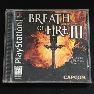 Breath of Fire III PS1 CIB NTSC-U/C Tested Black Label