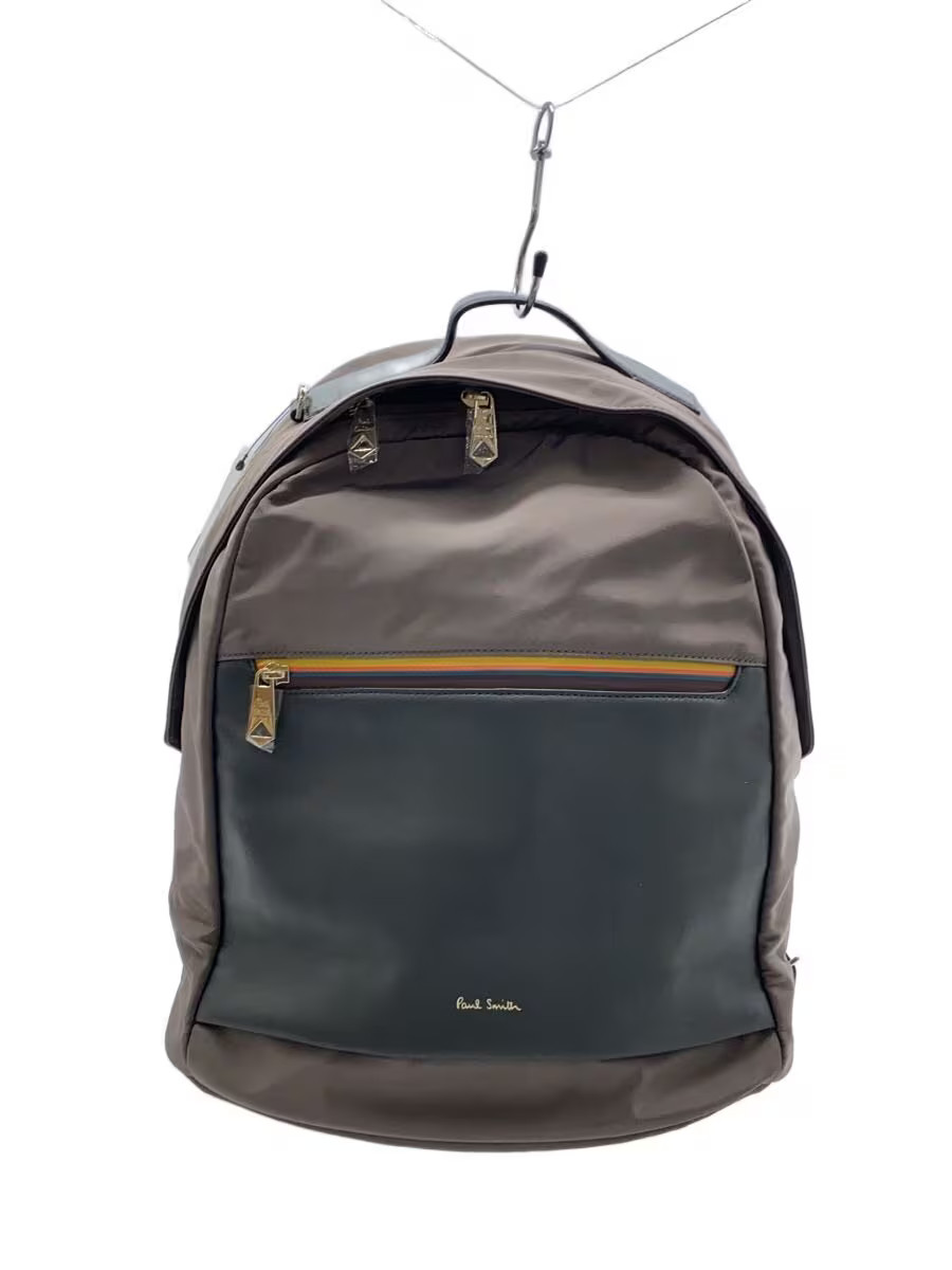 Paul Smith Backpack Polyester GRY APS124 - image 1