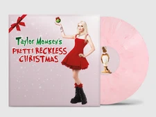 Taylor Momsen's Pretty Reckless Christmas Pink Candy Fleece Vinyl Fast Shipping