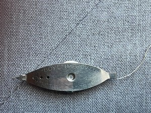 Vintage  BOYE Improved Tatting Shuttle, The Boye Needle Co., Chicago, Ill. USA