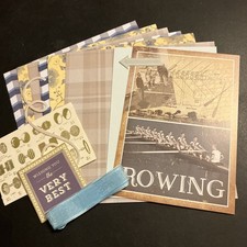 Craftroom Clearout/Mini Card Kit Bundle/ Junk Journal/ Rowing