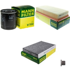 MANN-FILTER Inspektionspaket Filterset für Peugeot 508 SW I 2.0 BlueHDi 180