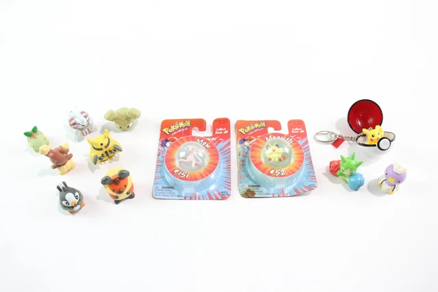 Pokémon Finger Puppet Lot + Sealed Pokémon Power Bouncer