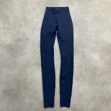 Lululemon Leggings Womens Small High Waist Yoga Gym Pants, Navy