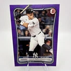 2026 Bowman Aaron Judge /250 Purple Score Card parallel
