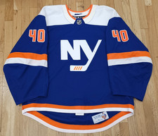Semyon Varlamov New York Islanders Jersey Game Worn sz 58G NHL Photo Match Third