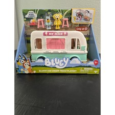 Moose Toys Bluey Lucky Ice Cream Truck Playset Bingo NEW Pretend Play Preschool
